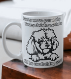 'Poodle' Dog Design Mug - Laser Design Creations