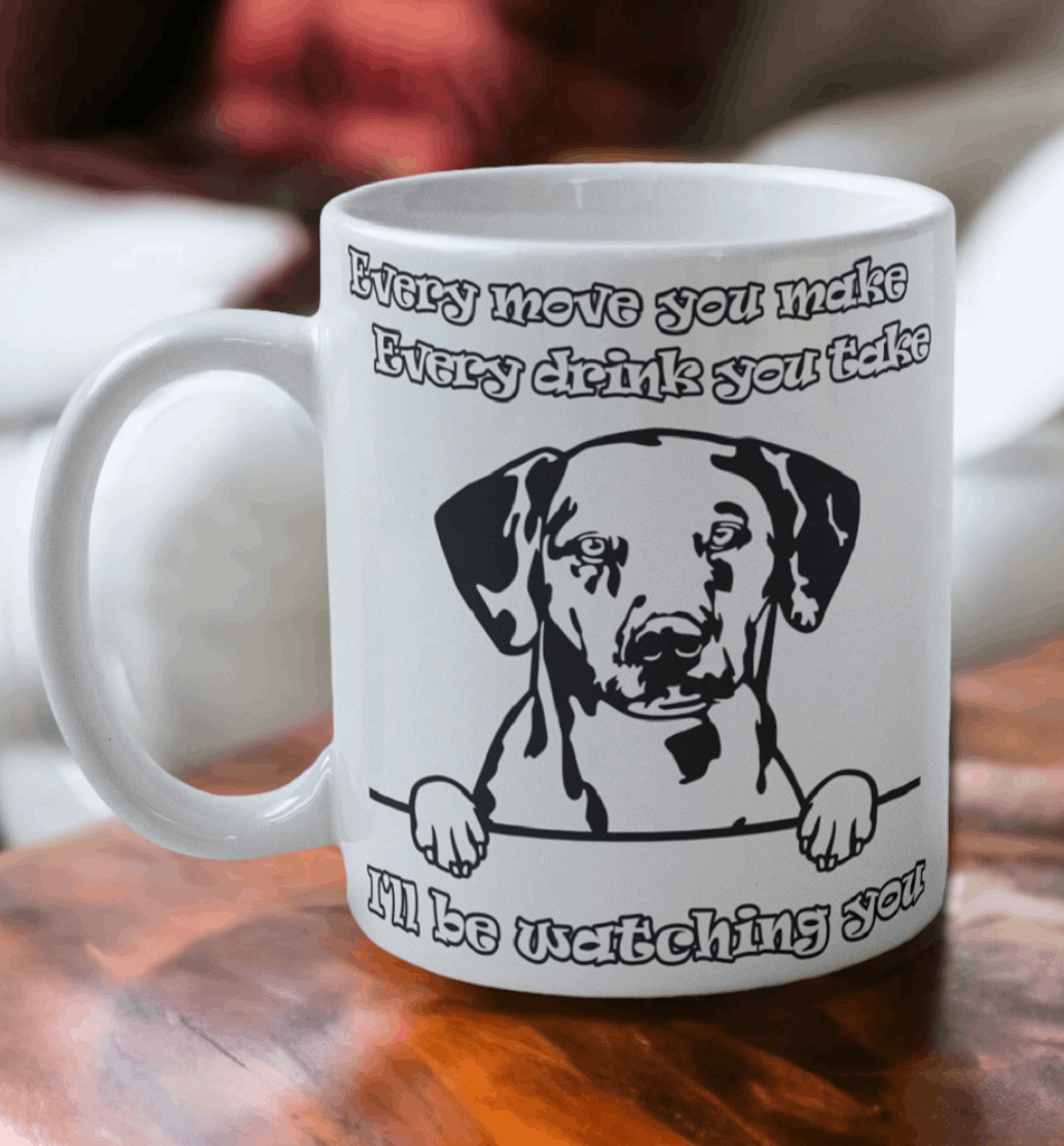 'Dalmatian' Dog Design Mug - Laser Design Creations