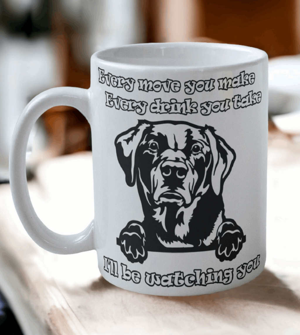 'Labrador Retriever' Dog Design Mug - Laser Design Creations