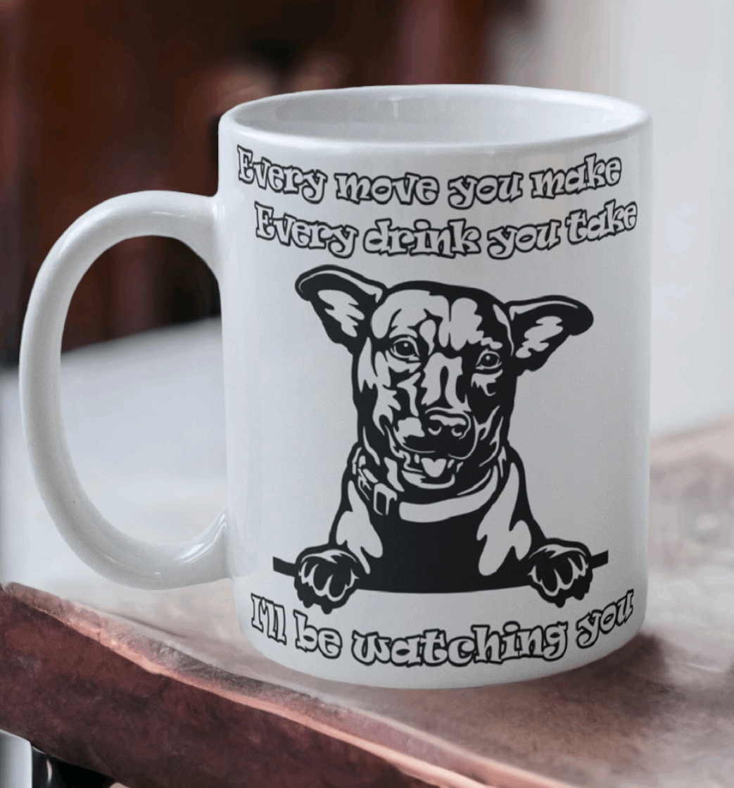 'Kelpie' Dog Design Mug - Laser Design Creations