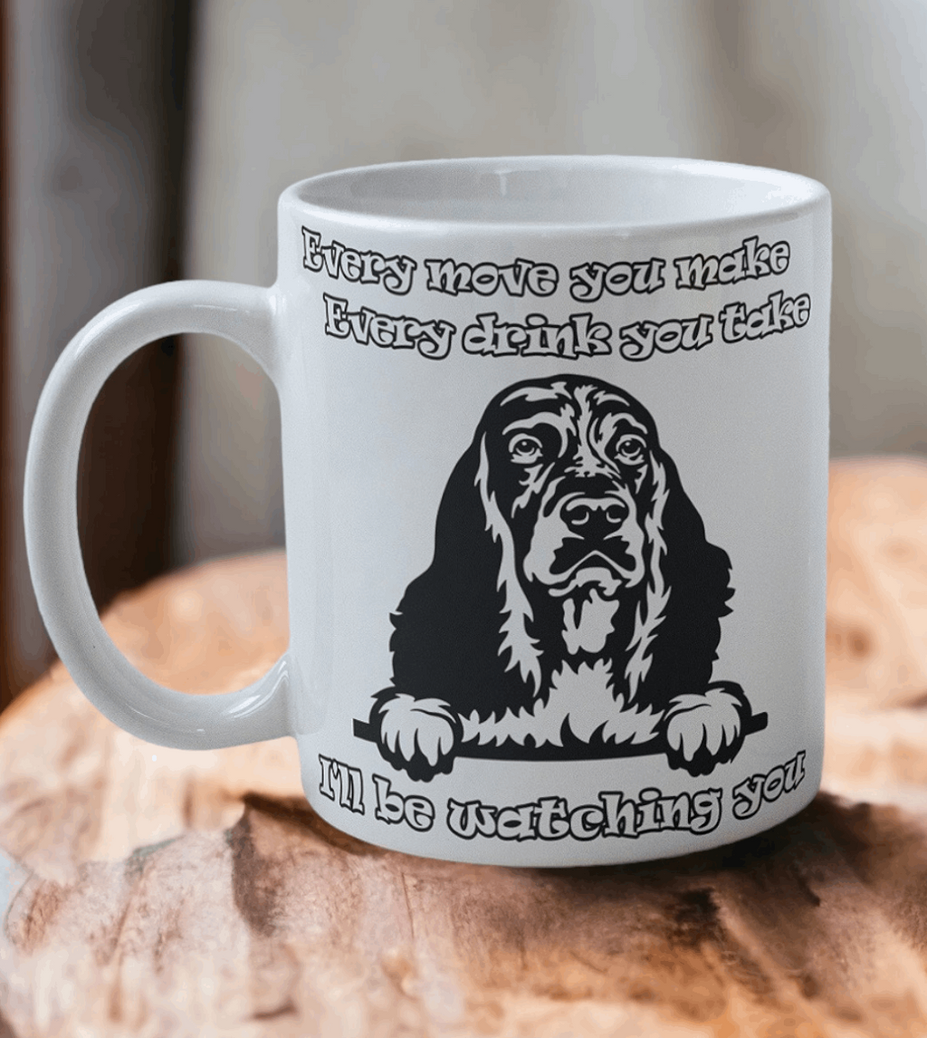 'Springer Spaniel' Dog Design Mug - Laser Design Creations