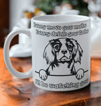 'Cavalier King Charles Spaniel' Dog Design Mug - Laser Design Creations