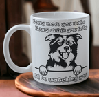 'Border Collie' Dog Design Mug - Laser Design Creations