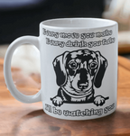 'Dachshund' Dog Design Mug - Laser Design Creations