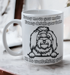 'Maltese Terrier' Dog Design Mug - Laser Design Creations