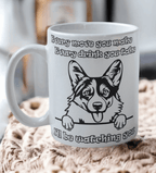 'Welsh Corgi' Dog Design Mug - Laser Design Creations