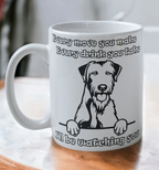 'Irish Wolfhound' Dog Design Mug - Laser Design Creations