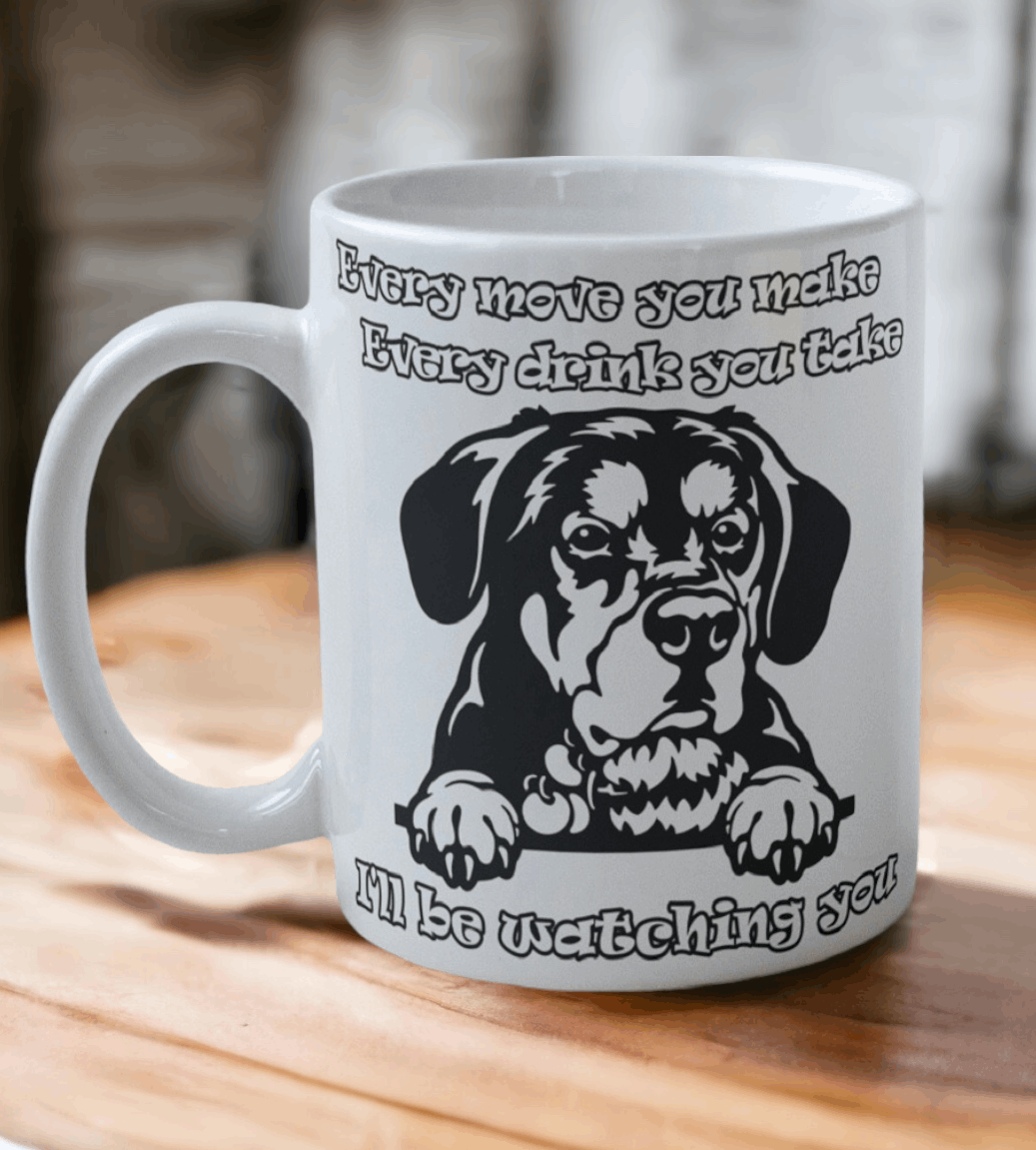 'Swiss Mountain' Dog Design Mug - Laser Design Creations