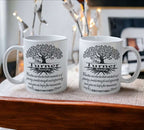 Personalised 'Family Tree of Life' Design Mug - 2 Styles Available - Laser Design Creations
