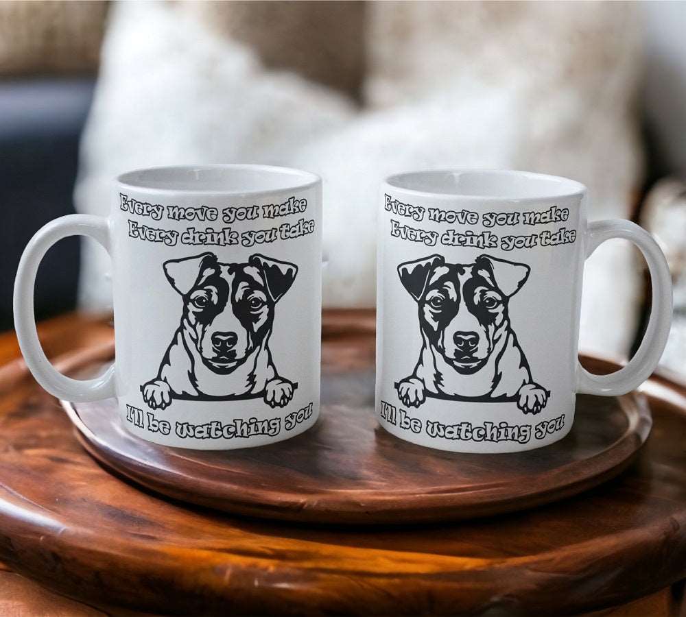 'Jack Russell Terrier' Dog Design Mug - Laser Design Creations