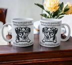 'Jack Russell Terrier' Dog Design Mug - Laser Design Creations