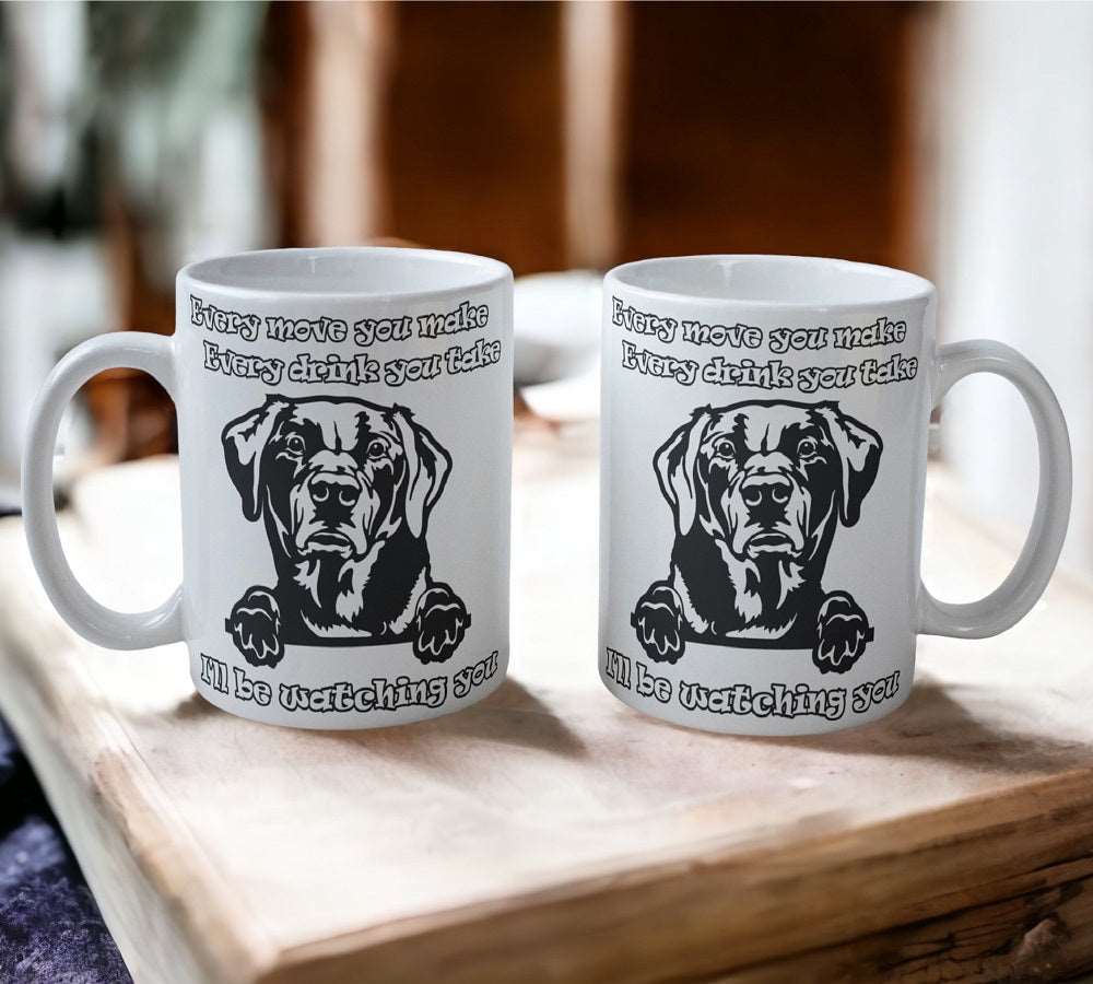 'Labrador Retriever' Dog Design Mug - Laser Design Creations
