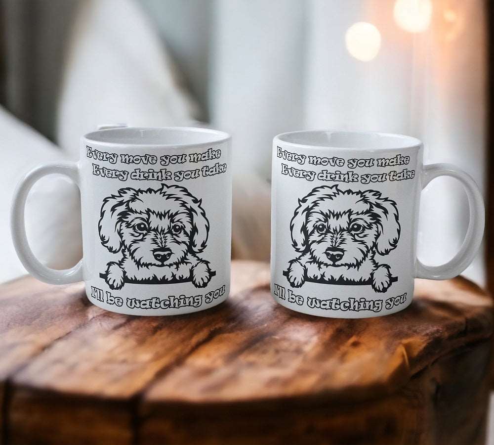 'Maltese Terrier' Dog Design Mug - Laser Design Creations