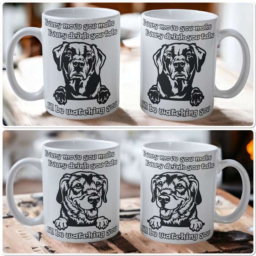 'Labrador Retriever' Dog Design Mug - Laser Design Creations
