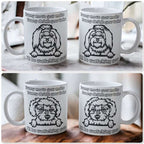 'Maltese Terrier' Dog Design Mug - Laser Design Creations