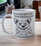 'Welsh Corgi' Dog Design Mug - Laser Design Creations