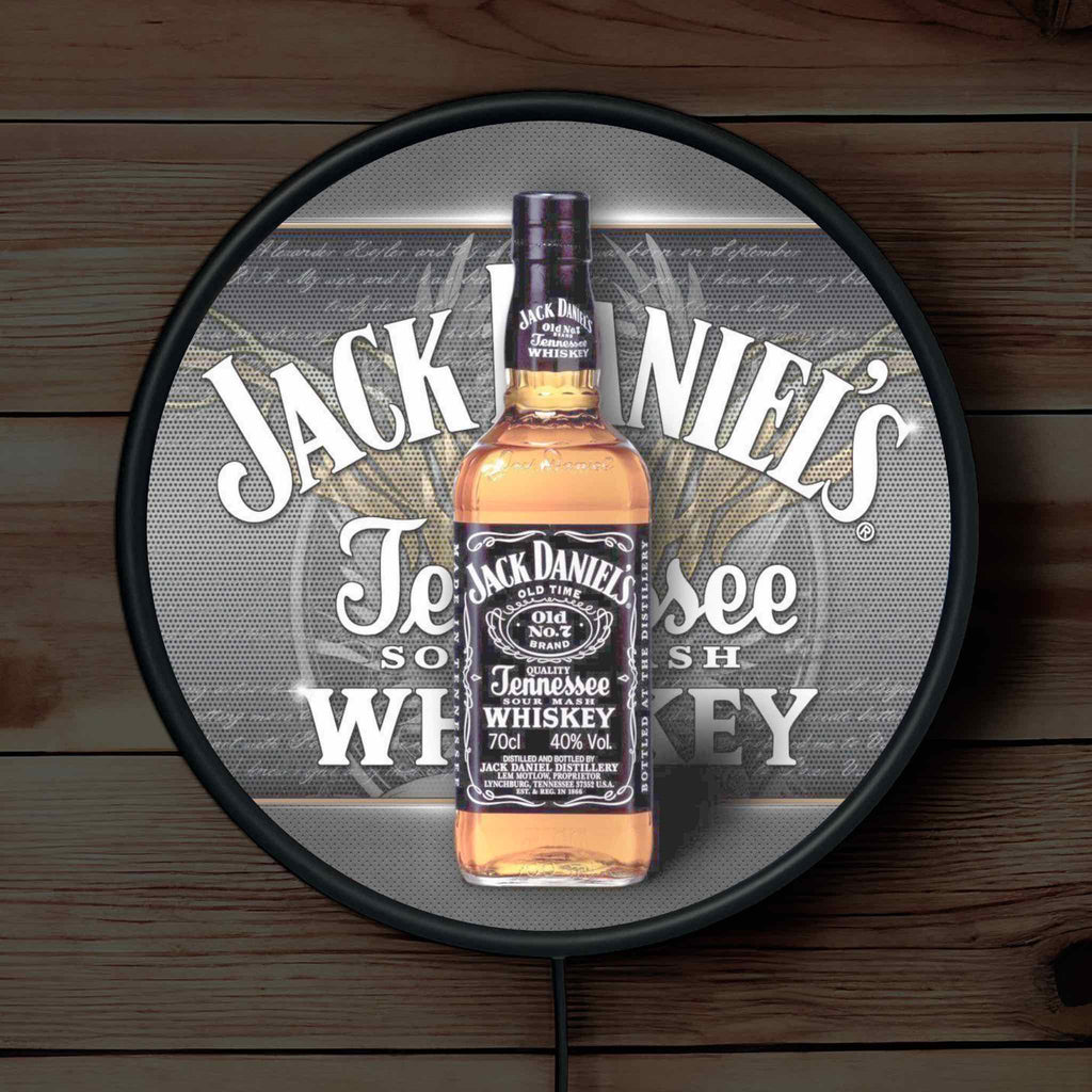 Jack Daniel's Design - Vibrant Illuminations: LED Light Sign - Laser Design Creations