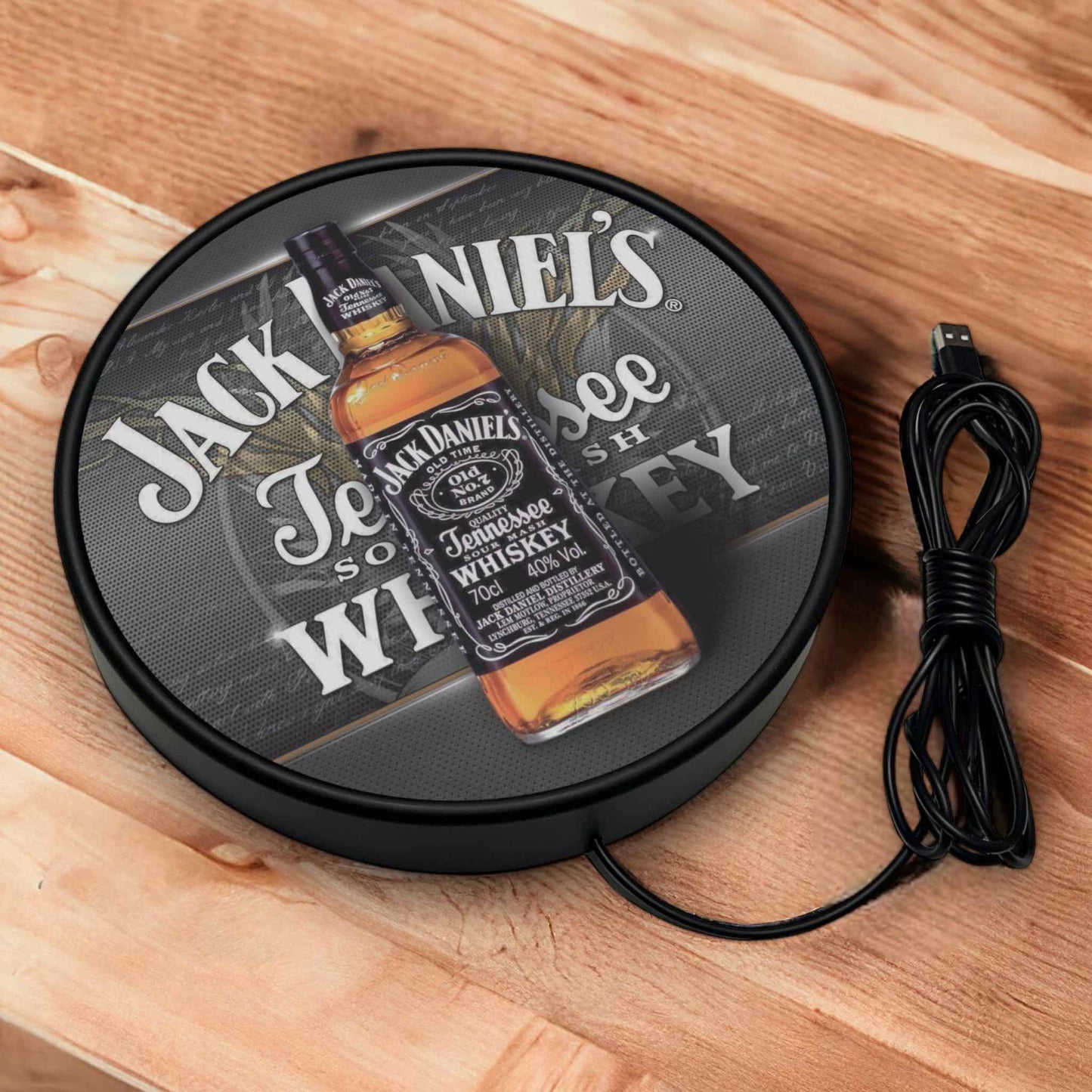 Jack Daniel's Design - Vibrant Illuminations: LED Light Sign - Laser Design Creations