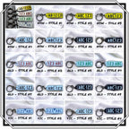 Personalised Novelty Licence Plate Keyring - NSW / QLD / VIC - 19 Styles! - Laser Design Creations
