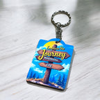 Inspirational "Embrace the Journey" - Keyring / Bag Tag - Laser Design Creations