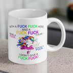 Don’t Mess With a Woman - Crime Scene Design 11oz Ceramic Mug - Laser Design Creations