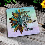 Inspirational 'I Am The Storm' Mug & Coasters - Empowerment Gift