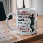 ‘Boots, Class, Hats & Sass’ Cowgirl Horse Theme Design Mug - Laser Design Creations