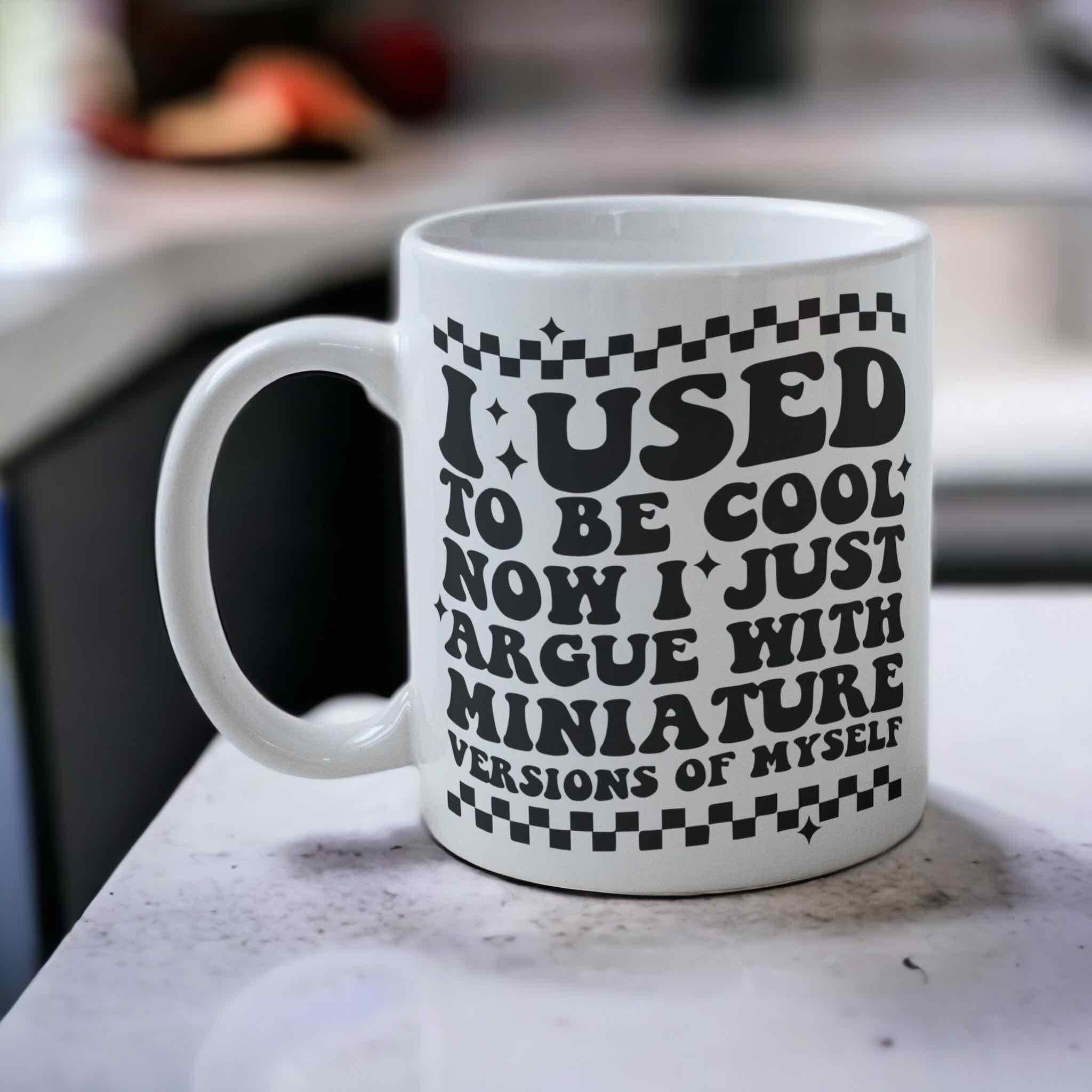‘I Used to be Cool’ Design Mug - Laser Design Creations