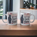 ‘Boots & Bling It’s a Cowgirl Thing’ Horse Theme Design Mug - Laser Design Creations