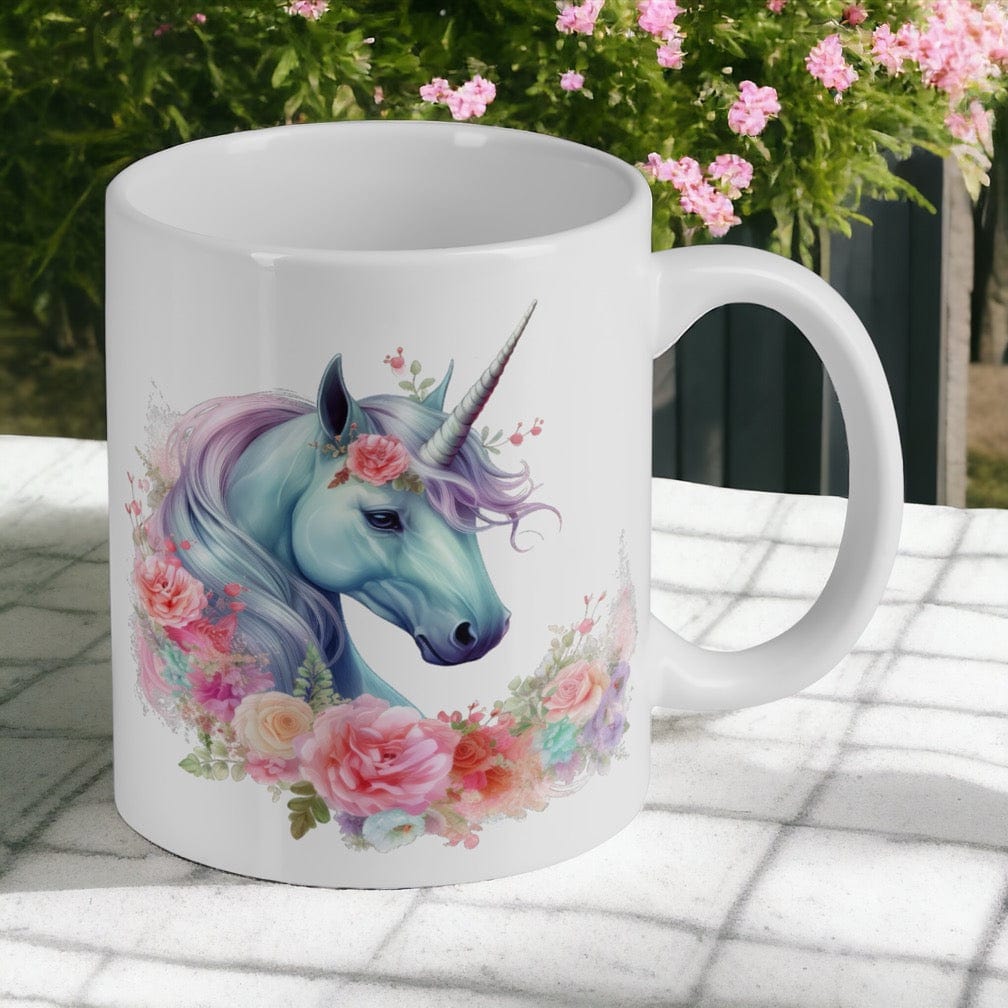 Unicorn Horse Watercolour Art Style Design Mug - Laser Design Creations