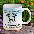I'll Be Watching You Greyhound Mug - Dog Lover Humour Present