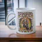 ‘Western Cowgirl’ Horse Theme Design Mug - Laser Design Creations