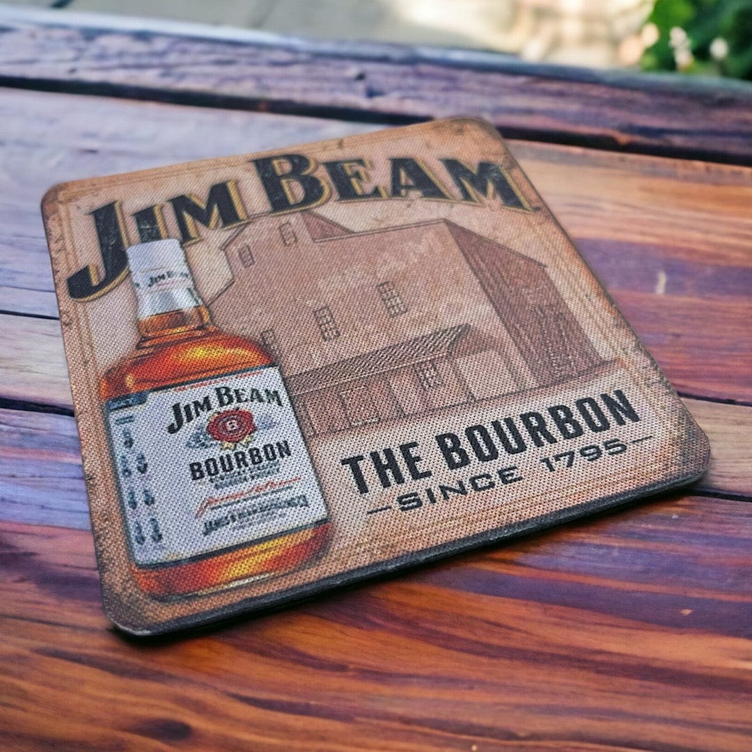 Jim Beam Distillery Design - Neoprene Coaster - Laser Design Creations