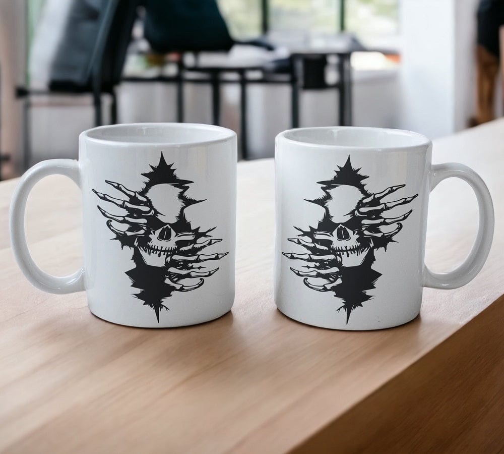 Skeleton ‘Breakout’ Design Mug - Laser Design Creations