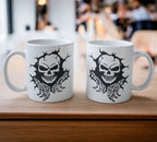 Skeleton ‘Breakout’ Design Mug - Laser Design Creations