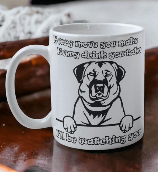 'Anatolian Shepherd' Dog Design Mug - Laser Design Creations