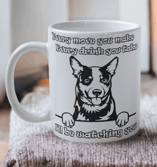 'Australian Cattle Dog' Design Mug - Laser Design Creations