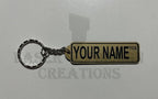 Personalised - Street Sign Acrylic Keyring - Laser Design Creations