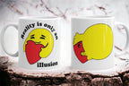 'Rude' Care emoji Design Mug - Laser Design Creations