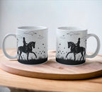 'Dressage in Nature' Horse Theme Design Mug - Laser Design Creations