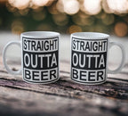 'Straight Outta Beer' Design Mug - Laser Design Creations