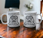 'Alabai' Dog Design Mug - Laser Design Creations