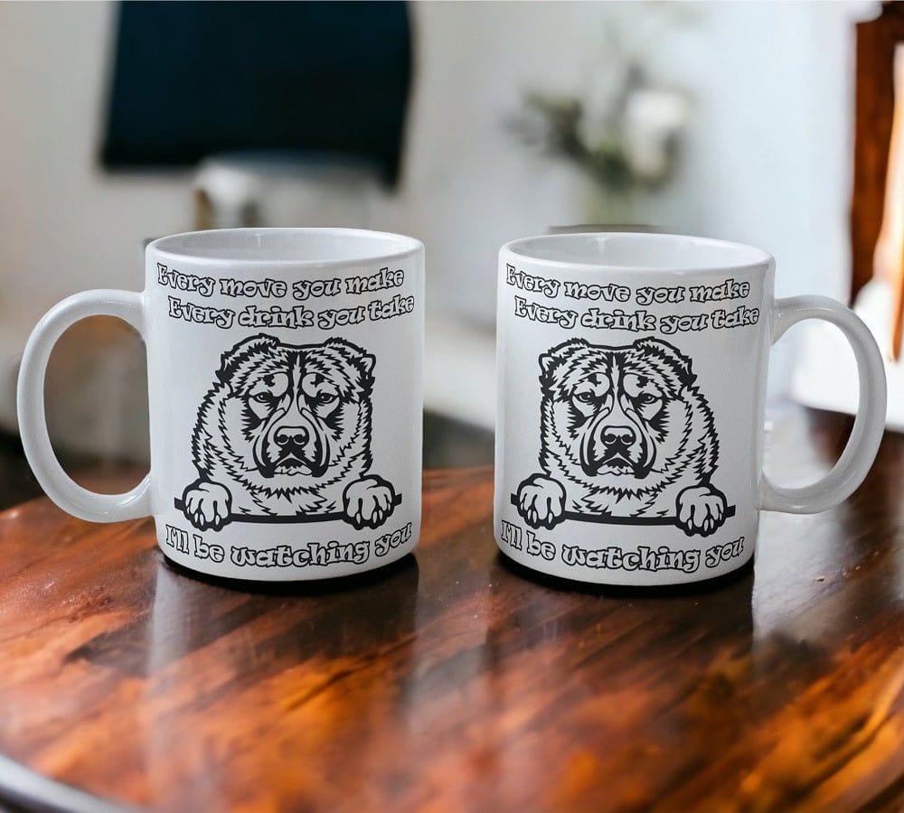 'Alabai' Dog Design Mug - Laser Design Creations