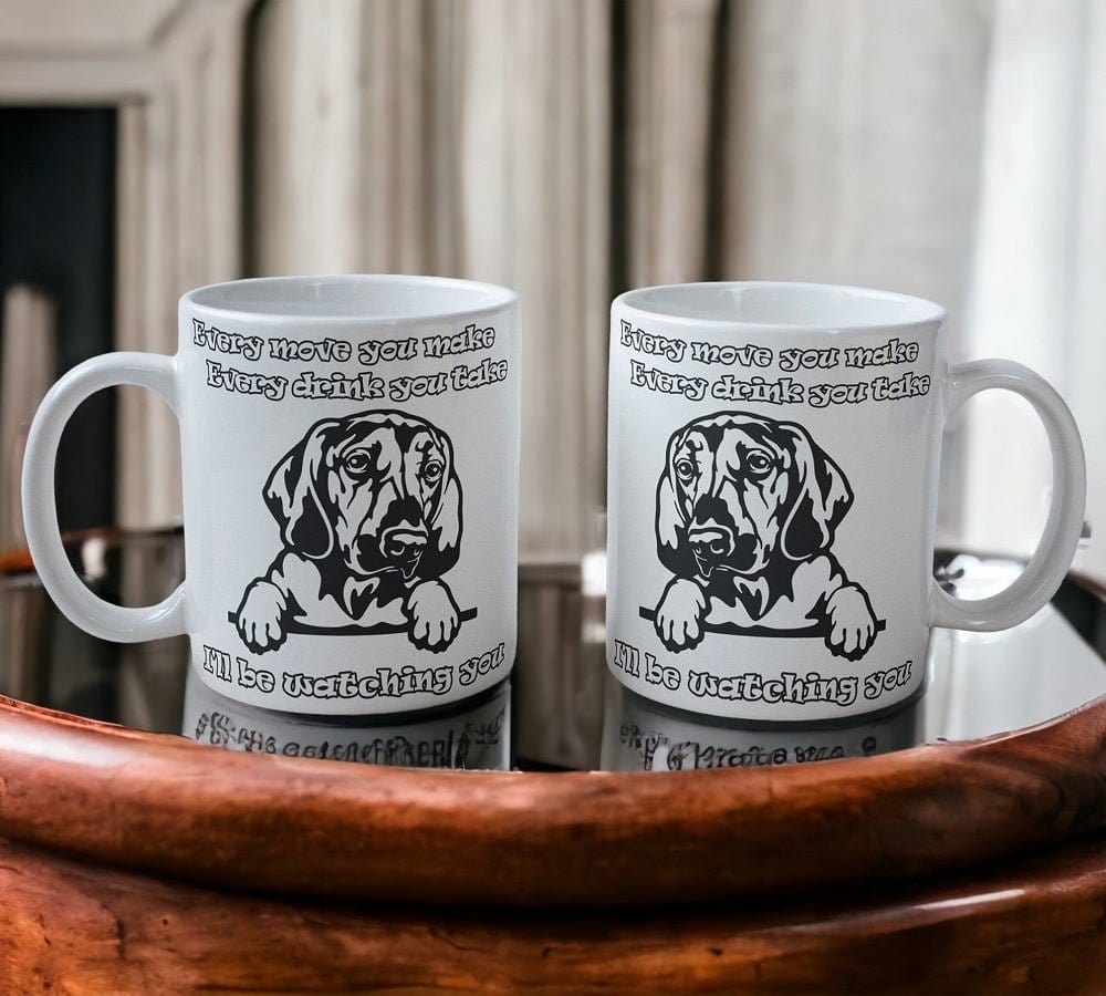 'Bloodhound' Dog Design Mug - Laser Design Creations