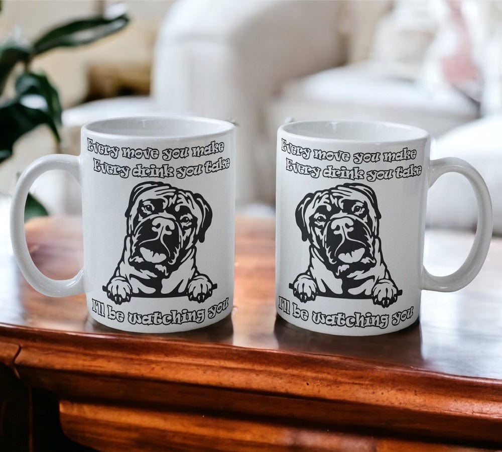 'Bullmastiff' Dog Design Mug - Laser Design Creations