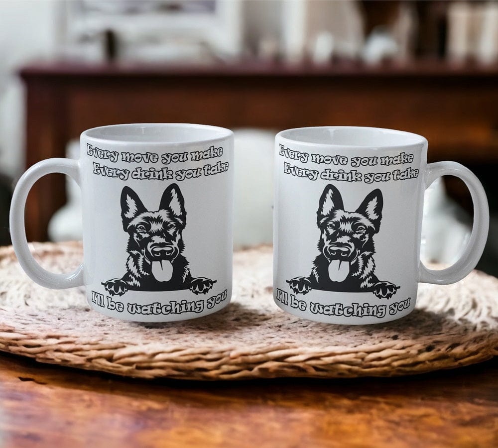 'Dutch Shepherd' Dog Design Mug - Laser Design Creations