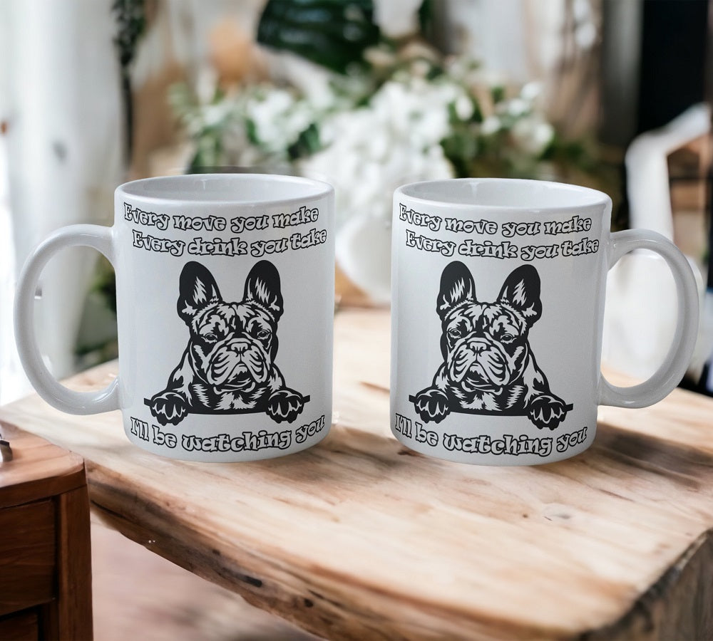 'French Bulldog' Design Mug - Laser Design Creations