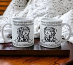 'Bordeaux - French Mastiff' Dog Design Mug - Laser Design Creations