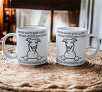 'Greyhound' Dog Design Mug - Laser Design Creations