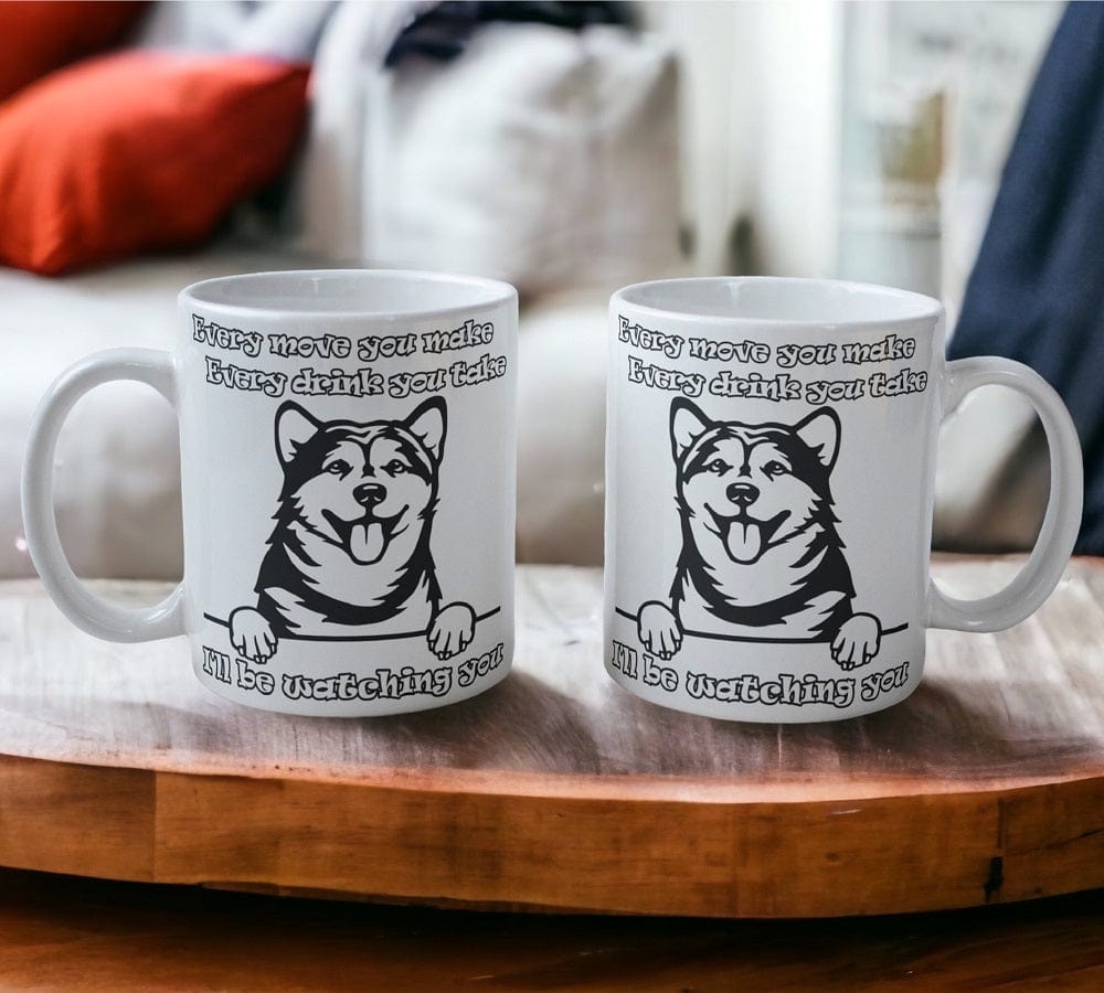 'Malamute' Dog Design Mug - Laser Design Creations